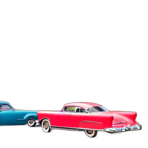 car, 3d render, colorful, cars transparent PNG cut-out