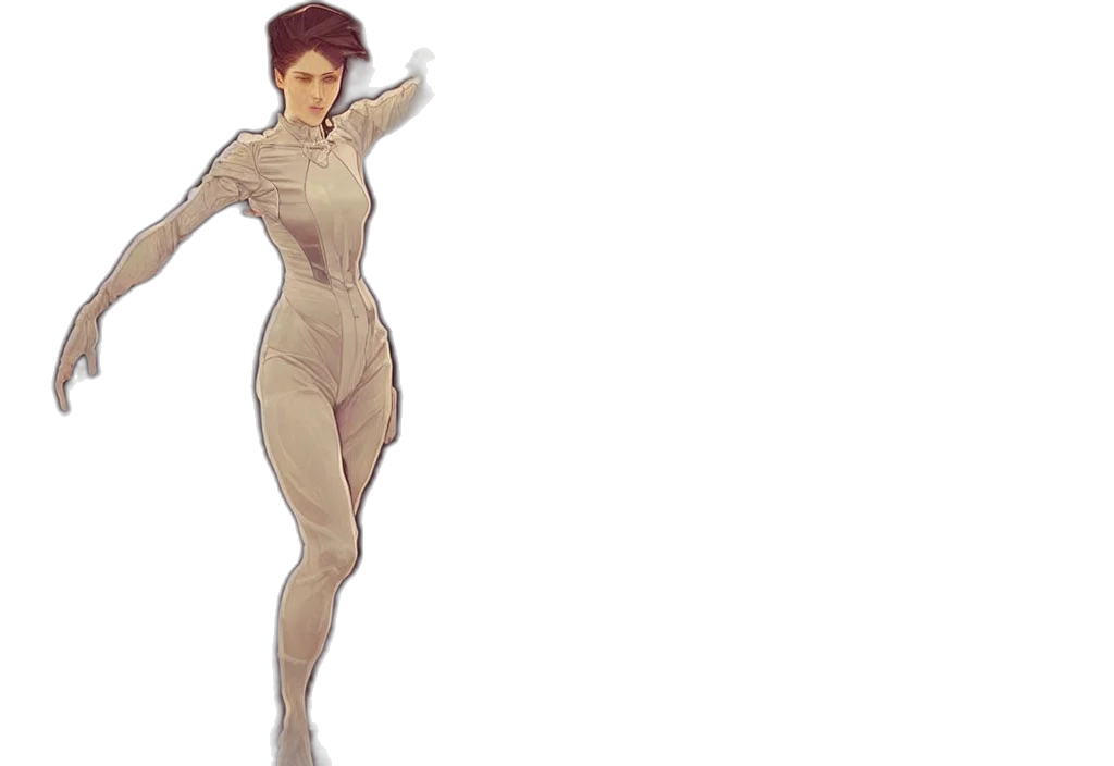 dress, concept art, pixel art, comic book art transparent PNG cut-out