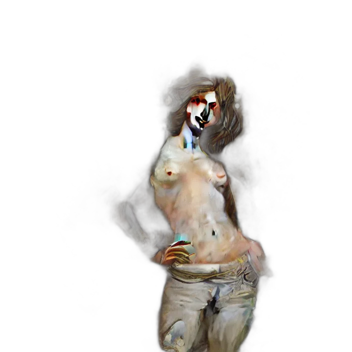 dress, mask, jewelry, creature transparent PNG cut-out