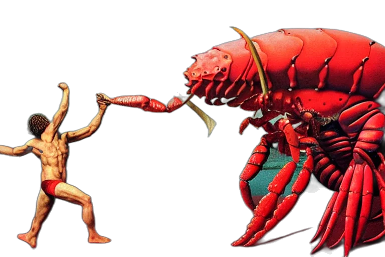 creature, weapon, concept art, 3d render transparent PNG cut-out