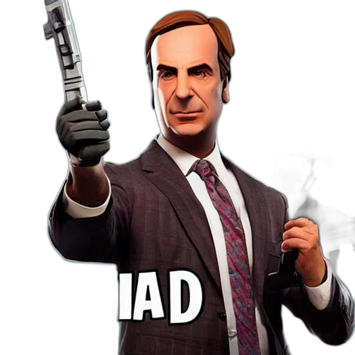 weapon, jacket, face, staff transparent PNG cut-out