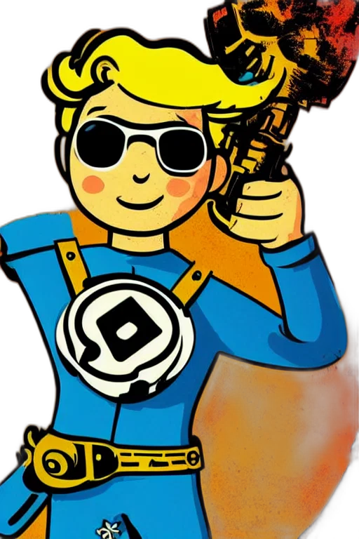staff, weapon, cartoon, comic book art transparent PNG cut-out