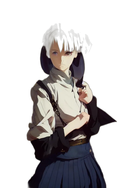 jacket, robot, staff, mask transparent PNG cut-out