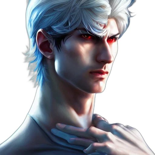 face, creature, fantasy art, concept art transparent PNG cut-out