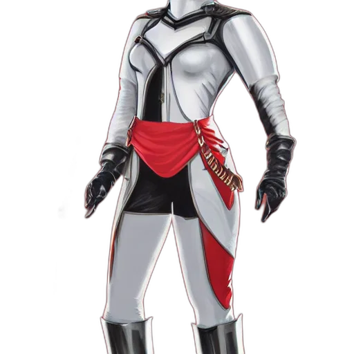 robot, jacket, staff, weapon transparent PNG cut-out