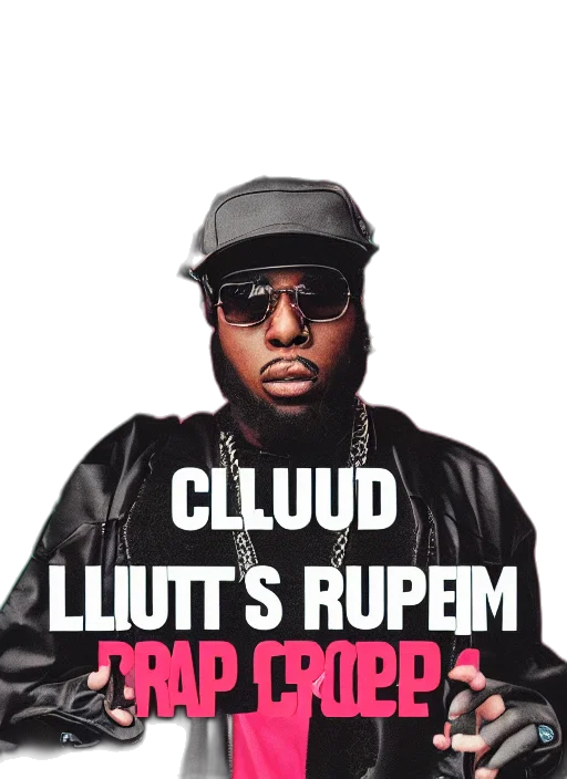 jacket, clout, rap, album transparent PNG cut-out