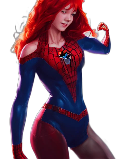 comic book art, concept art, fantasy art, cartoon transparent PNG cut-out