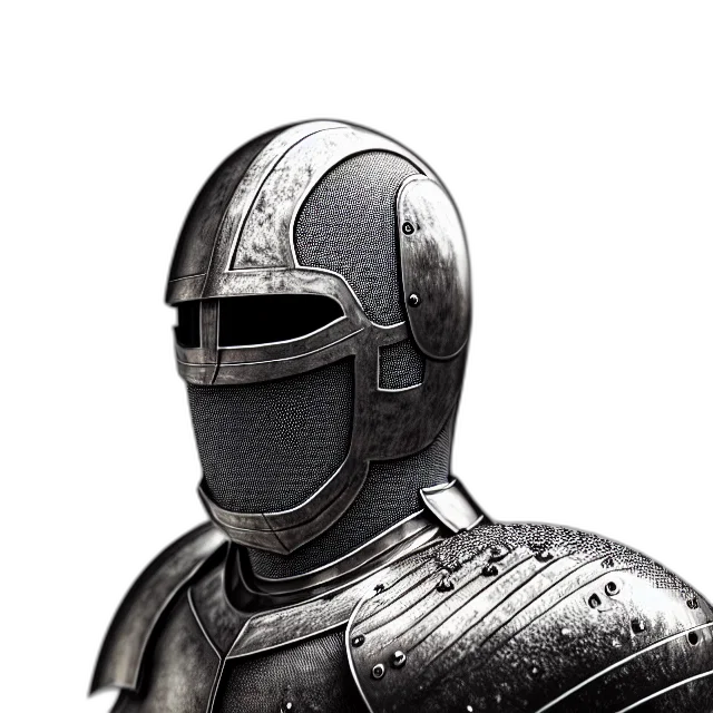 mask, sword, robot, staff transparent PNG cut-out
