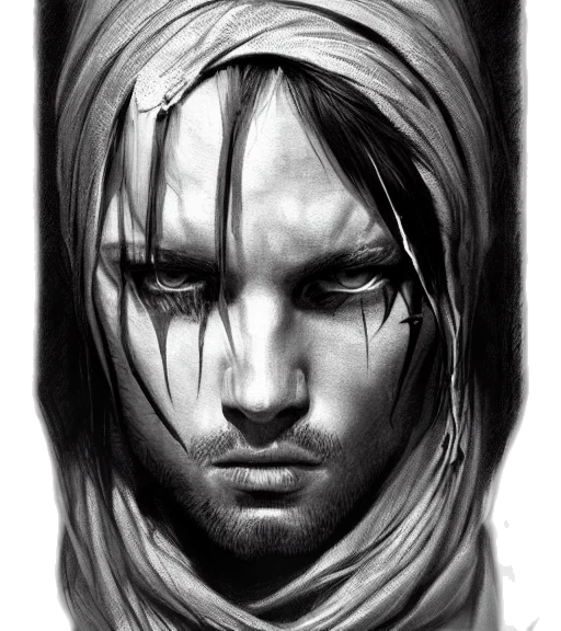 face, mask, crown, hair transparent PNG cut-out