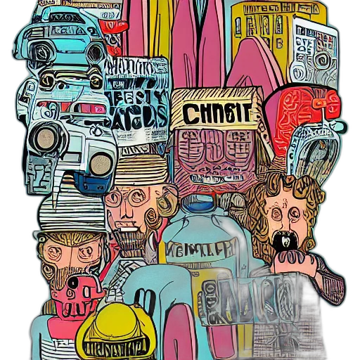 mask, robot, car, jacket transparent PNG cut-out