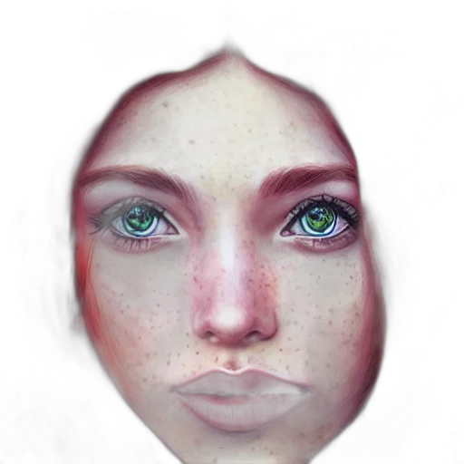 face, mask, creature, crown transparent PNG cut-out