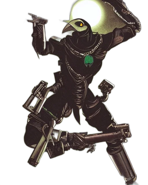 robot, weapon, staff, animal transparent PNG cut-out