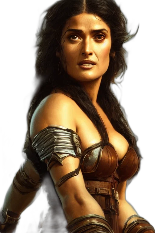 face, fantasy art, photorealistic, comic book art transparent PNG cut-out