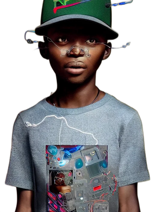 hat, face, jacket, robot transparent PNG cut-out