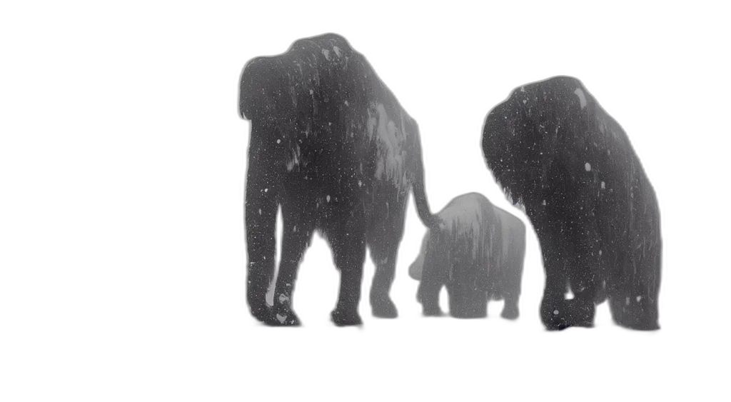 animal, umbrella, concept art, 3d render transparent PNG cut-out