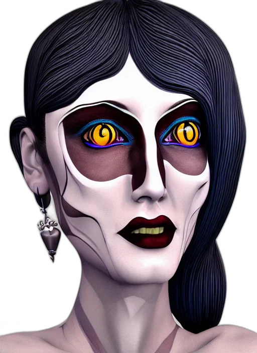 mask, face, jewelry, fantasy art transparent PNG cut-out