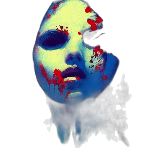 mask, face, photorealistic, concept art transparent PNG cut-out
