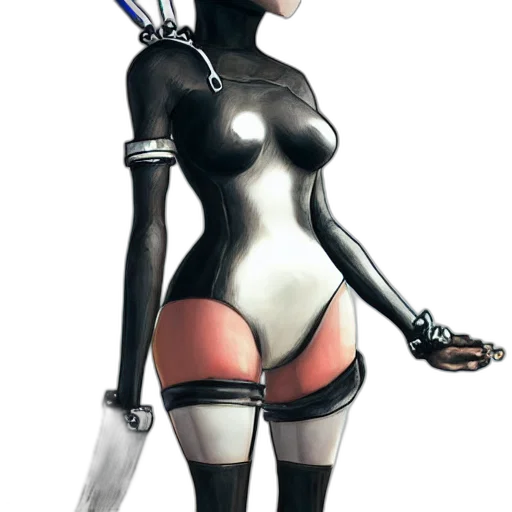 robot, staff, weapon, sword transparent PNG cut-out