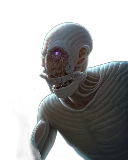 creature, robot, face, mask transparent PNG cut-out
