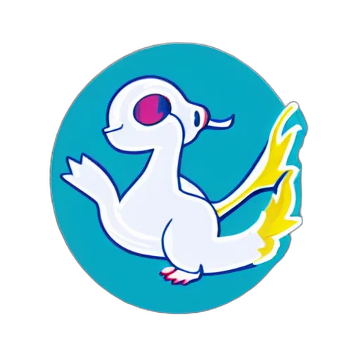 dragon, staff, animal, creature transparent PNG cut-out