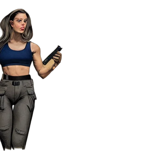 staff, concept art, 3d render, fantasy art transparent PNG cut-out