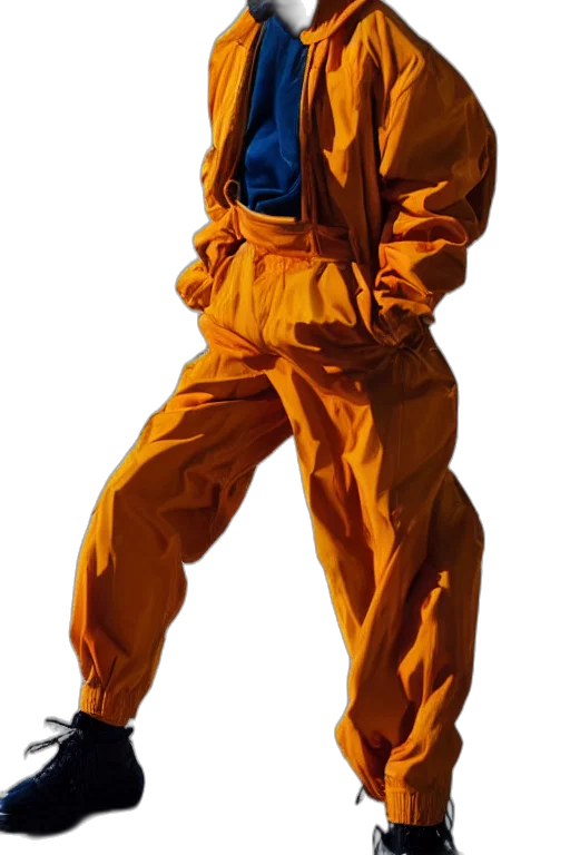 jacket, staff, dress, mask transparent PNG cut-out