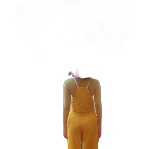dress, jacket, staff, mask transparent PNG cut-out