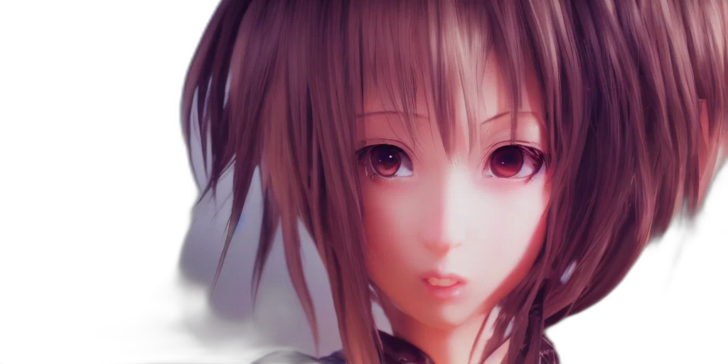 face, robot, creature, hair transparent PNG cut-out