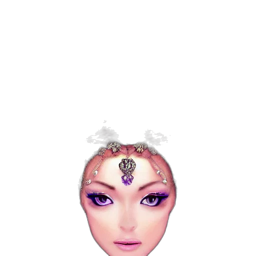 crown, mask, face, jewelry transparent PNG cut-out