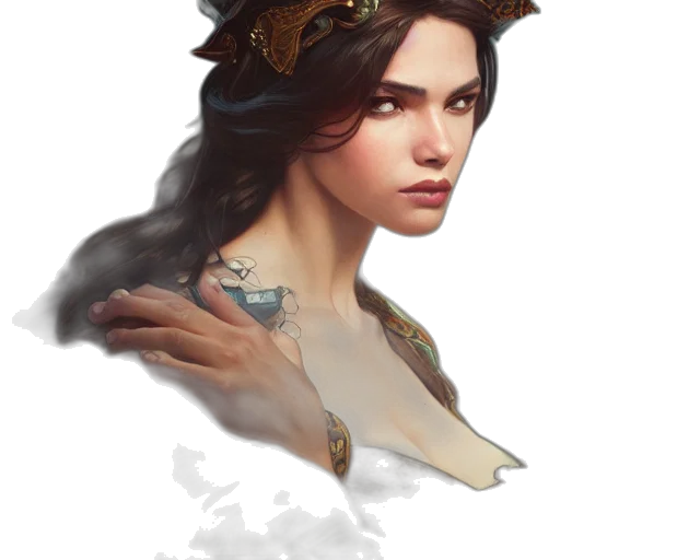 crown, jewelry, face, dress transparent PNG cut-out