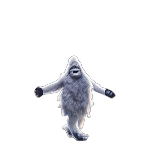 creature, animal, mask, staff transparent PNG cut-out