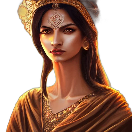 jewelry, crown, face, fantasy art transparent PNG cut-out