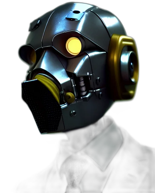 mask, robot, face, staff transparent PNG cut-out