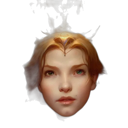 face, crown, mask, staff transparent PNG cut-out