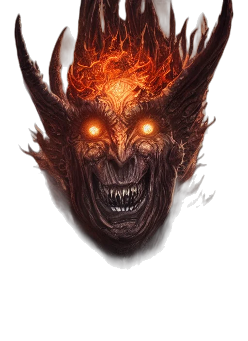face, mask, creature, dragon transparent PNG cut-out