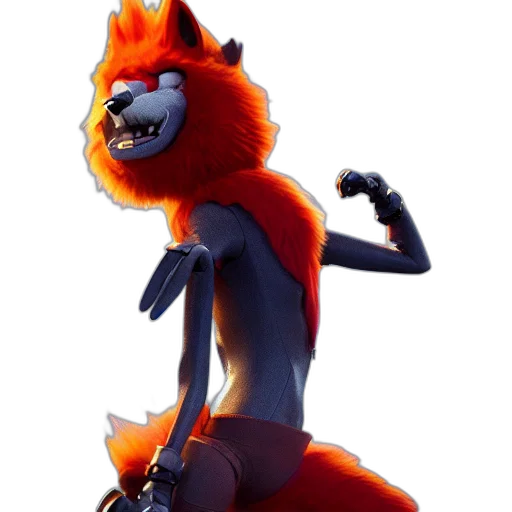 staff, animal, creature, crown transparent PNG cut-out
