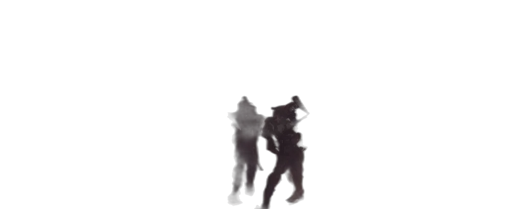 mask, robot, staff, weapon transparent PNG cut-out