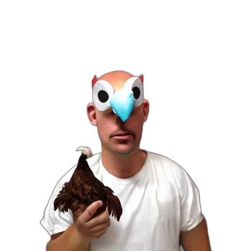 mask, creature, animal, staff transparent PNG cut-out