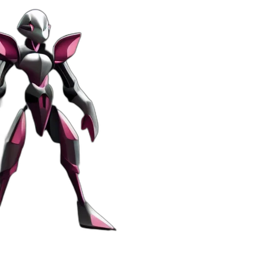 robot, weapon, concept art, 3d render transparent PNG cut-out