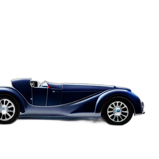 car, 3d render, concept art, photorealistic transparent PNG cut-out