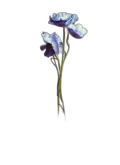 flower, staff, crown, weapon transparent PNG cut-out