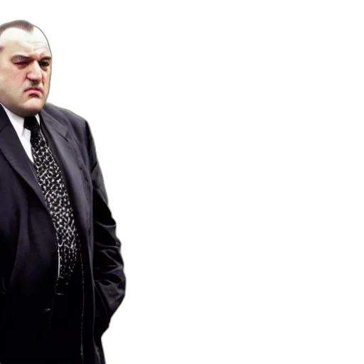 staff, jacket, tony, soprano transparent PNG cut-out