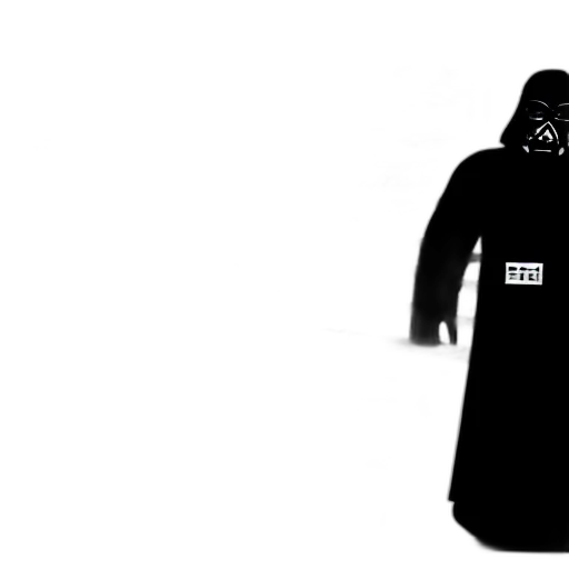 jacket, dress, mask, staff transparent PNG cut-out