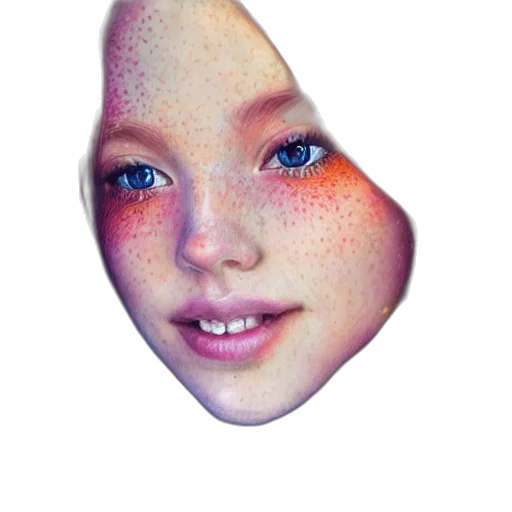 face, mask, creature, jewelry transparent PNG cut-out
