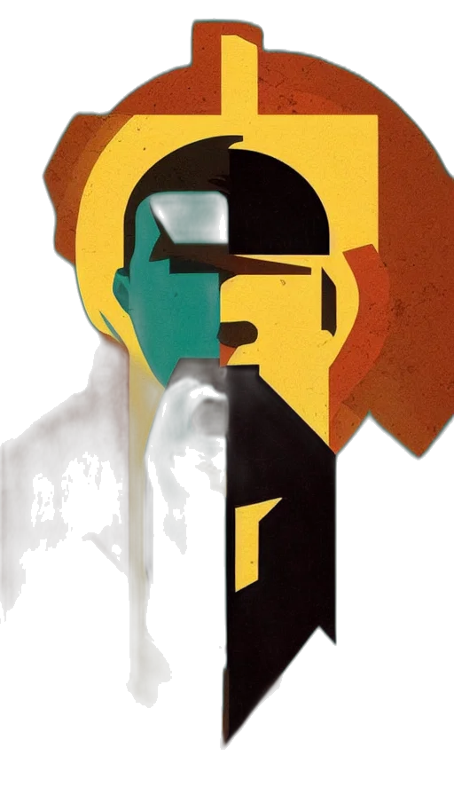 mask, face, robot, concept art transparent PNG cut-out