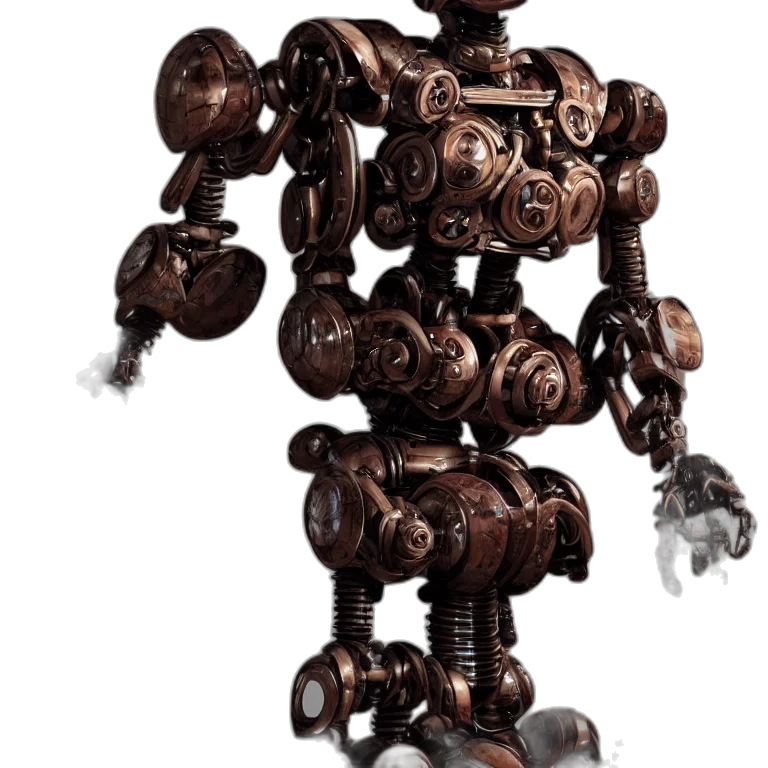 robot, weapon, staff, animal transparent PNG cut-out