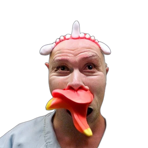 staff, mask, face, hat transparent PNG cut-out