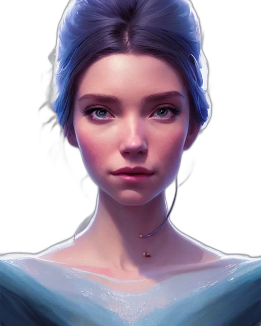 face, crown, dress, mask transparent PNG cut-out