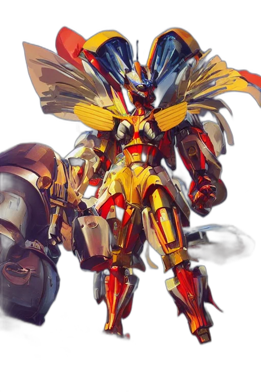 robot, weapon, concept art, fantasy art transparent PNG cut-out