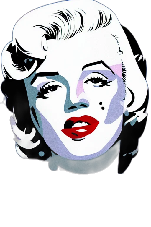 face, mask, cartoon, comic book art transparent PNG cut-out